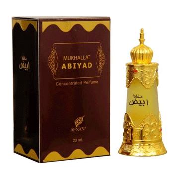Afnan Mukhallat Abiyad Perfume Oil 20ML